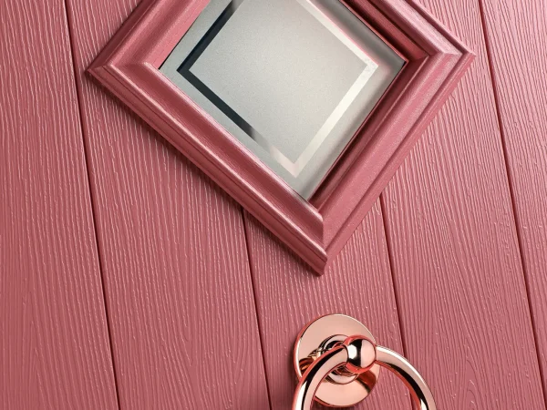 Transform Your Front Door with New Rose Gold and Matt Black Hardware